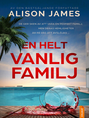 cover image of En helt vanlig familj